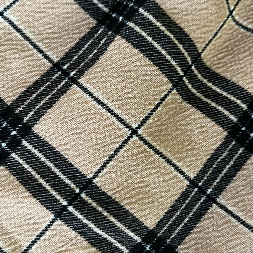 Rue21 Tan and Black Plaid Skater Skirt - Picture 7 of 9